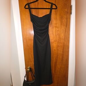 Elegant Black Sleeveless Dress